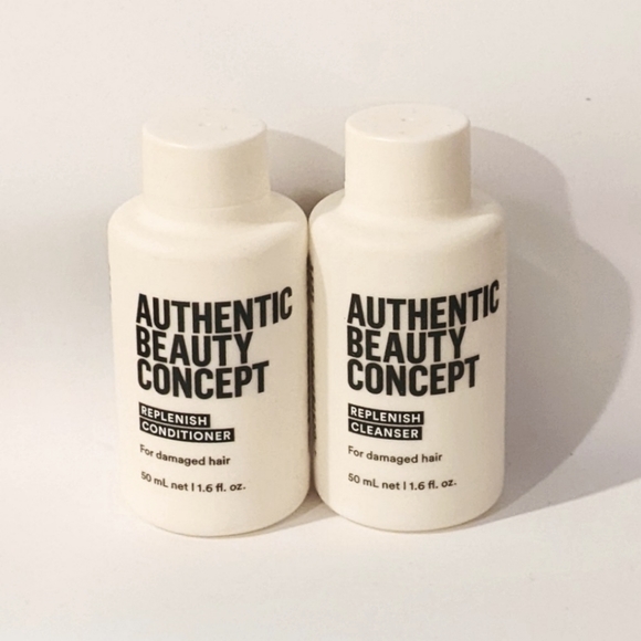 (3/30$) Authentique beauty concept, replenish cleanser and conditioner (50ml) - Picture 1 of 1
